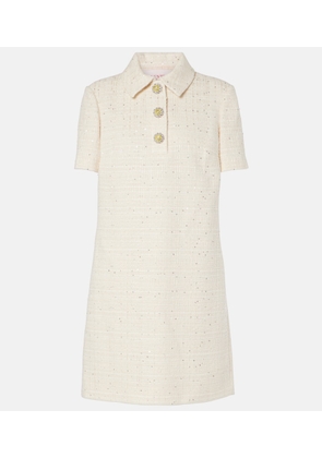 Valentino Cotton-blend tweed minidress