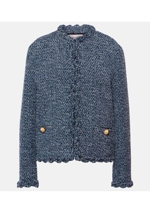 Valentino Tweed denim jacket