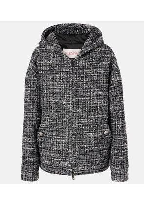 Valentino Mossi melange tweed jacket