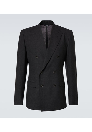 Dolce&Gabbana Double-breasted wool suit jacket