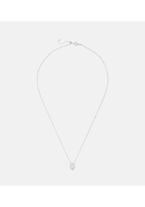 Persee Floating 18kt white gold necklace with diamonds