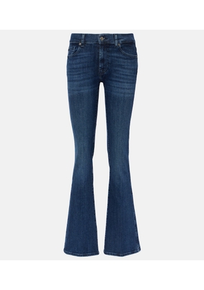 7 For All Mankind Mid-rise bootcut jeans
