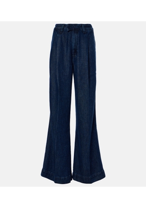 7 For All Mankind High-rise wide-leg jeans