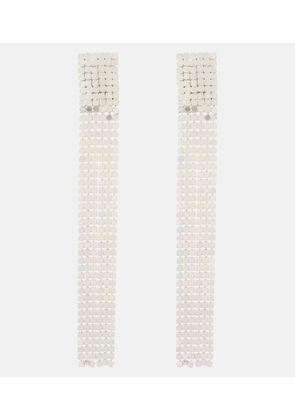 Jil Sander Chainmail drop earrings
