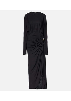Christopher Esber Helix embellished jersey maxi dress