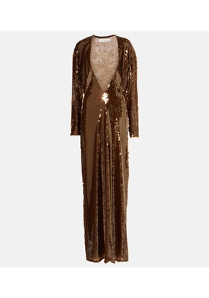 Christopher Esber Triquetra sequined gown
