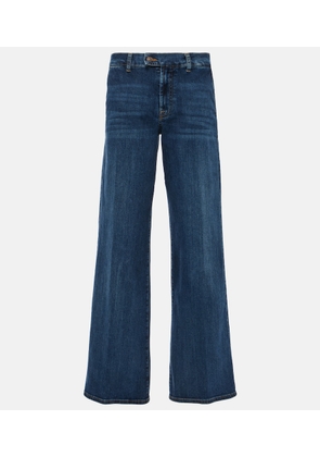 7 For All Mankind Lotta Rebel high-rise wide-leg jeans