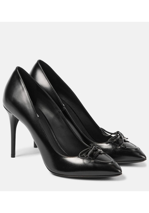 Alaia 90 leather pumps