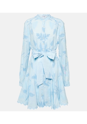 Juliet Dunn Bellflower cotton shirt dress