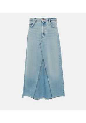 Frame Dorothy denim maxi skirt