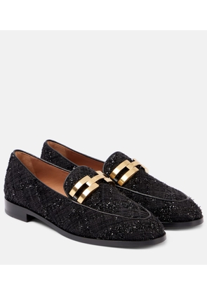 Aquazzura Brandi boucle loafers