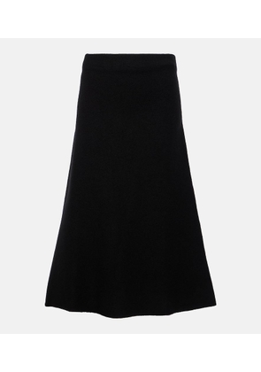 Jil Sander Wool midi skirt