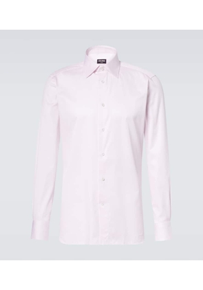 Zegna Trofeo striped cotton shirt