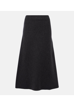 Jil Sander Wool midi skirt
