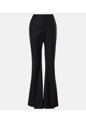 Nina Ricci Wool gabardine flared pants