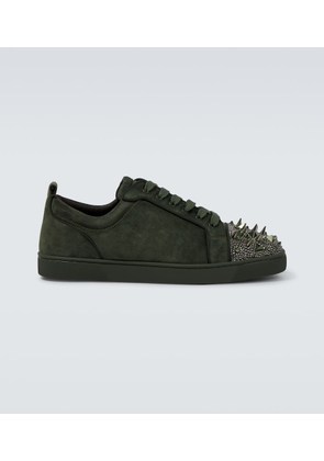 Christian Louboutin Louis Junior Spikes suede sneakers