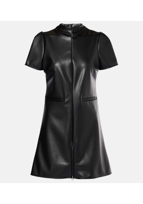 Courreges Faux leather minidress