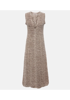 Dorothee Schumacher Autumn Sparkle knitted midi dress
