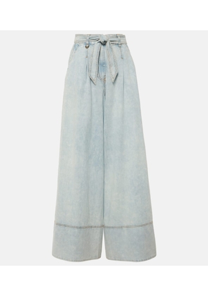 Zimmermann High-rise wide-leg jeans
