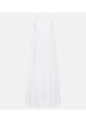 Asceno Heather cotton batiste maxi dress
