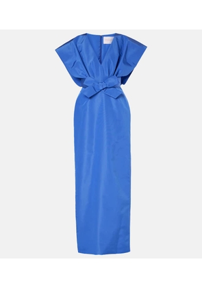 Carolina Herrera Bow-detail silk faille gown