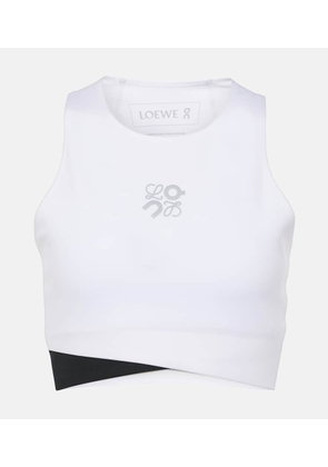 Loewe x On Performance logo bra top