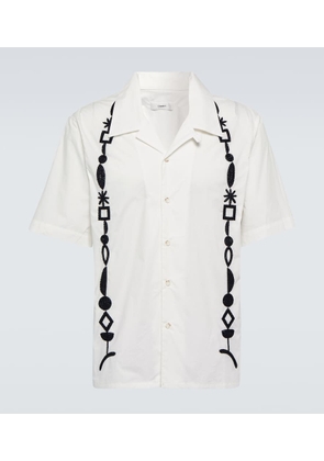 Commas Beaded cotton shirt