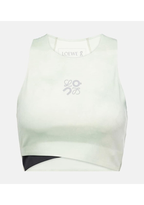 Loewe x On Performance logo crop top
