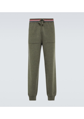 Thom Browne RWB Stripe cashmere sweatpants