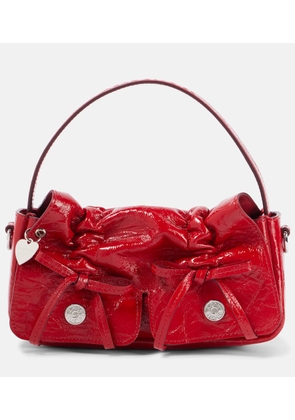 Acne Studios Multipocket Micro leather shoulder bag