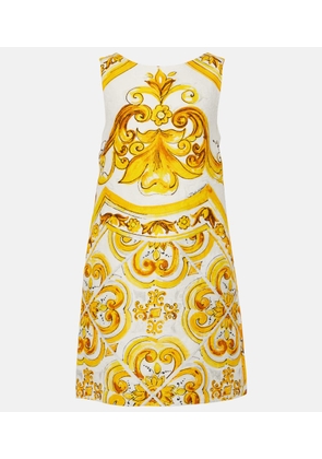 Dolce&Gabbana Majolica minidress