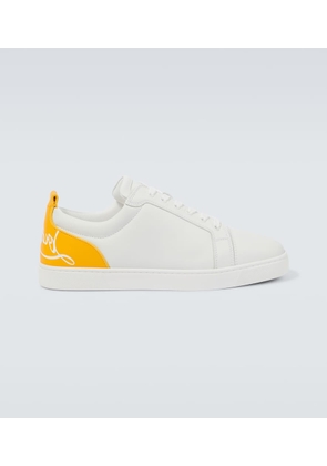 Christian Louboutin Fun Louis Junior leather sneakers