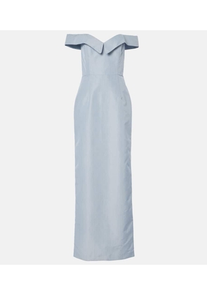 Markarian Sarika off-shoulder taffeta gown