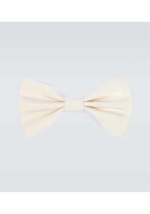 Loro Piana Silk faille bow tie