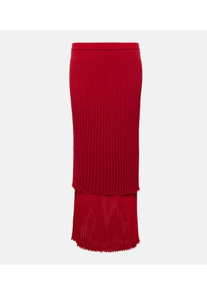 Altuzarra Ariana ribbed-knit jersey maxi skirt