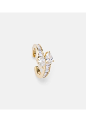 Anita Ko Saturn 18kt gold ear cuff with diamonds