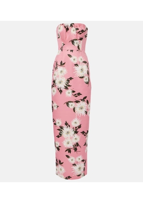 Emilia Wickstead Emine floral taffeta faille gown