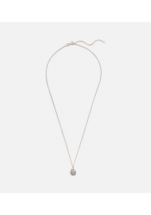 Stone and Strand Big Apple 10kt gold necklace with diamonds