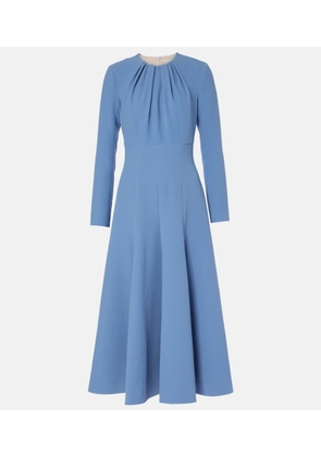 Emilia Wickstead Belgium pleated midi dress