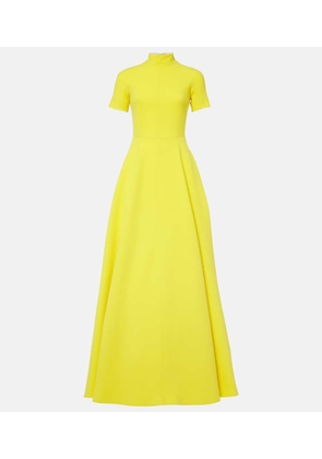 Emilia Wickstead Malinda wool crepe gown