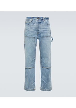 Amiri Mid-rise straight jeans