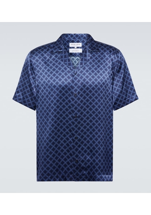Frescobol Carioca Roberto silk bowling shirt