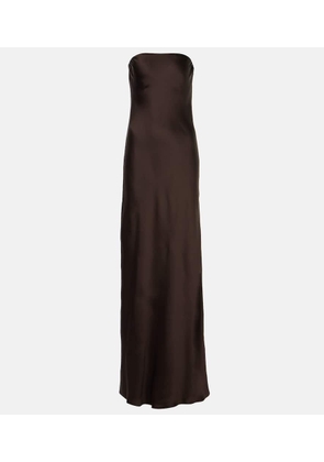 Norma Kamali Crepe satin gown
