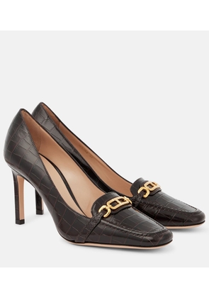 Tom Ford Whitney 85 croc-effect leather pumps