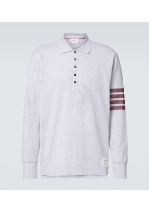 Thom Browne 4-Bar cotton polo shirt