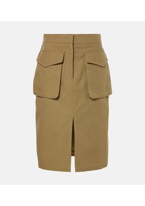 CO Cotton cargo skirt