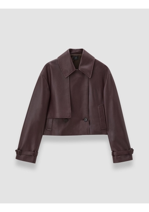 Blaise Nappa Leather Jacket - 36