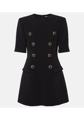Balmain Crepe minidress