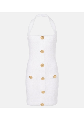 Balmain Halterneck minidress