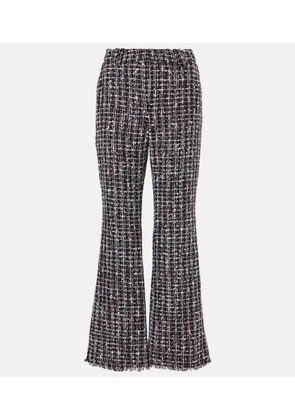 Balmain Tweed flared pants